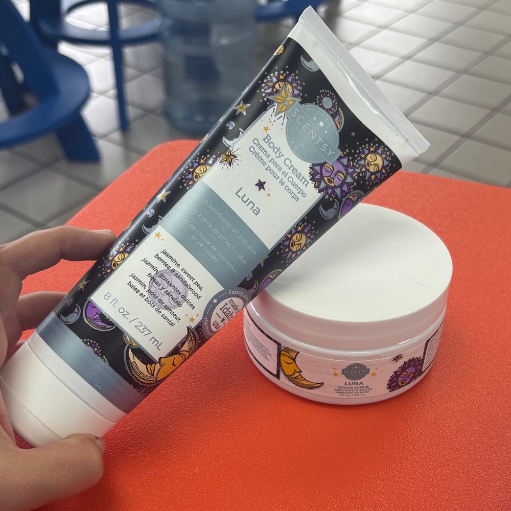 Luna Scentsy Sugar Scrub & Body Cream